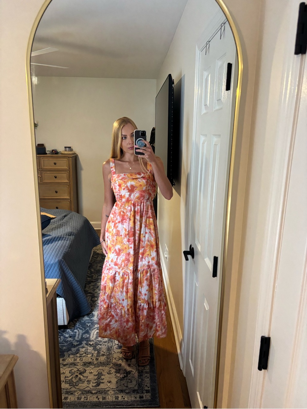 Hello Molly Indi Luxe heated sun maxi dress size small - Picture 9 of 16